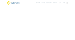 Desktop Screenshot of lightofchristkenosha.org